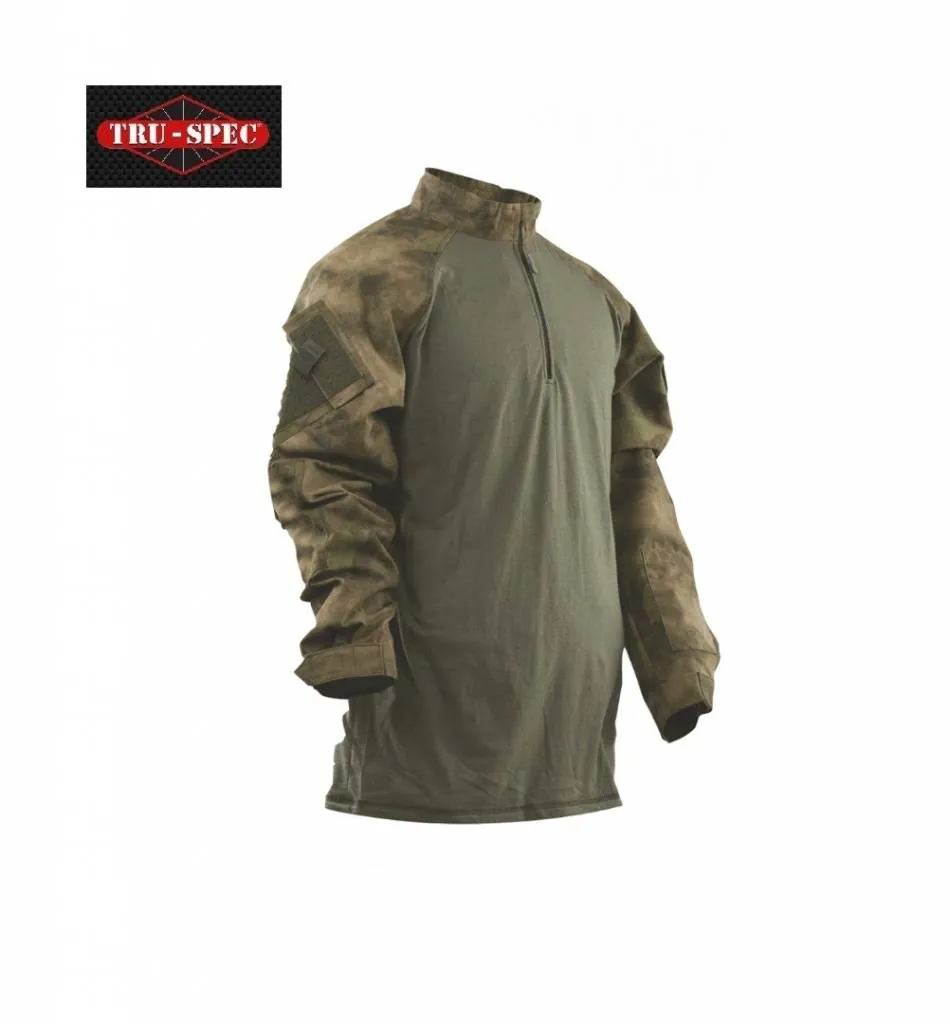 [2100000010967] TRU 1/4 ZIP COMBAT SHIRT - FLG (SR)