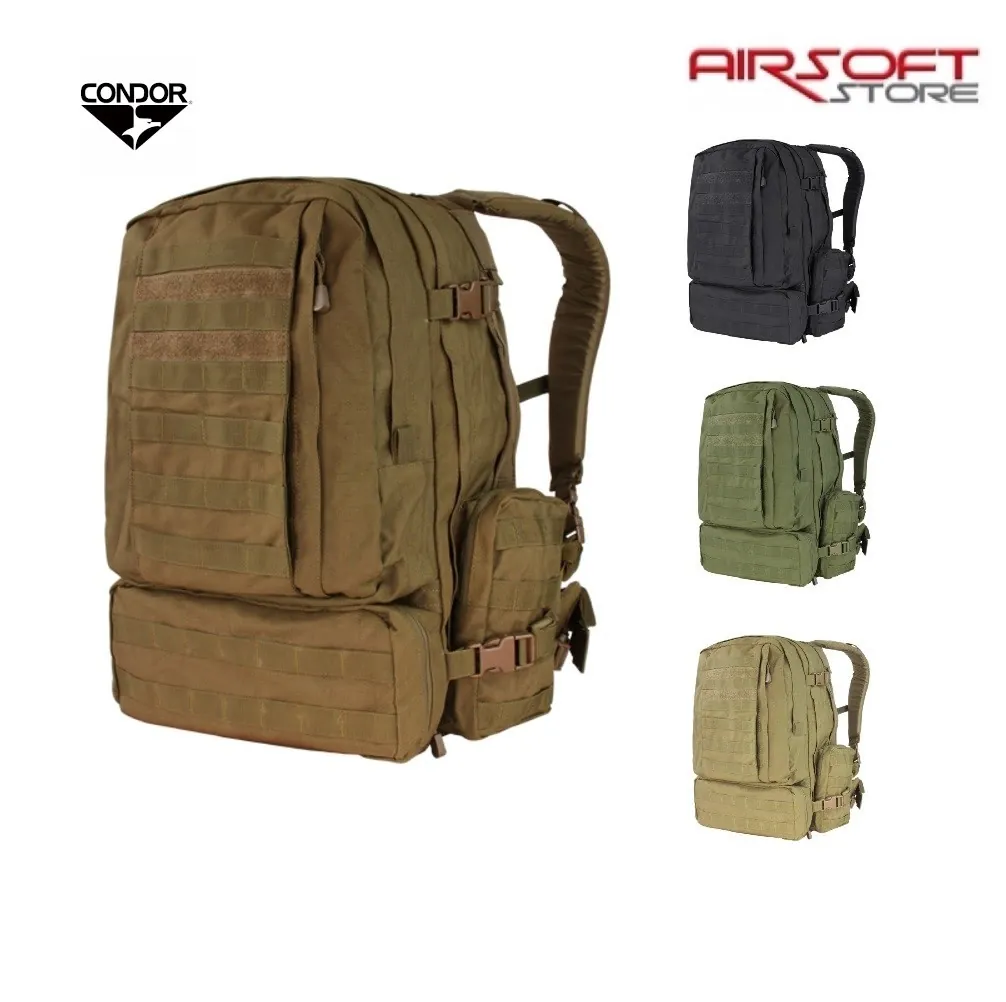 [2100000004034] Condor 3-Day Assault Pack (Black)