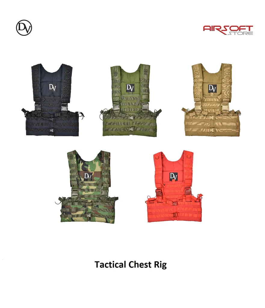 [2100000022786] Tactical Chest Rig (Black)