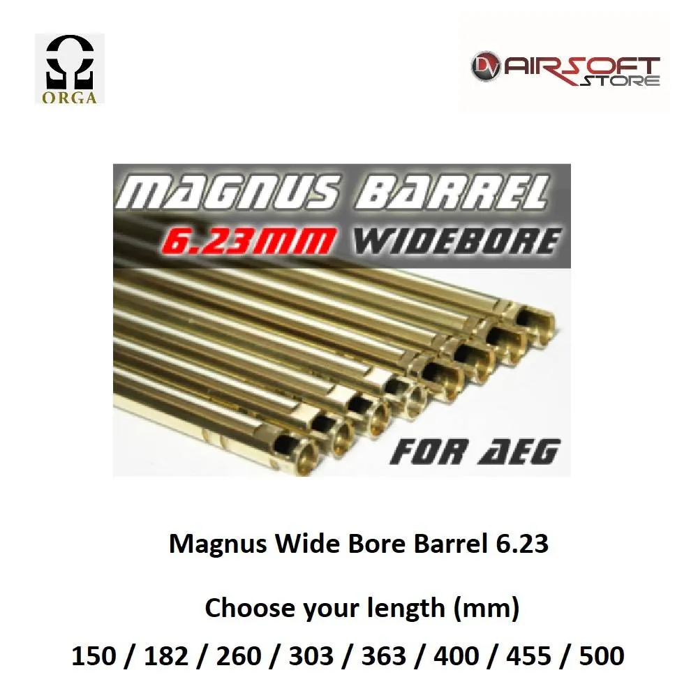 [2100000029990] Magnus Wide Bore Barrel 6.23 for AEG (150 mm)
