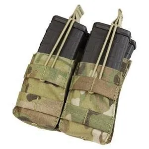 Double M4 Open-Top Stacker Mag Pouch - MC
