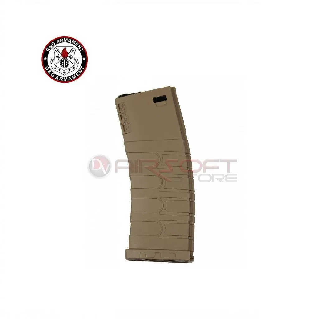 G&G Magazine Mid-Cap - 120 Rds - tan
