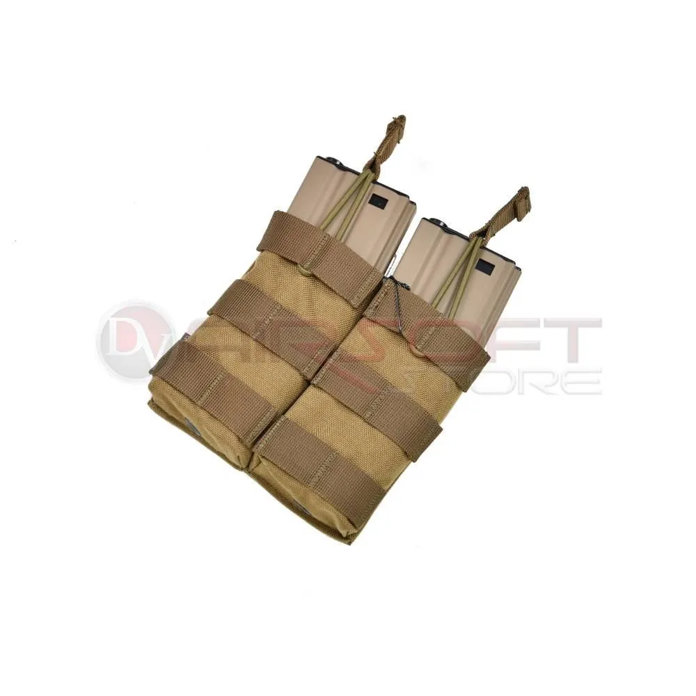 Double Open Top  5.56 Mag Pouch - CB