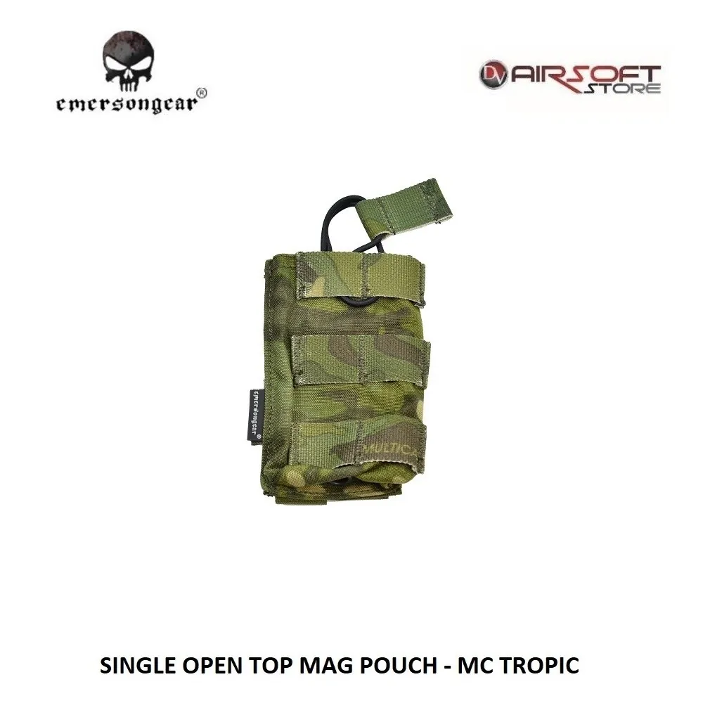 Single Open Top Mag Pouch - MC Tropic