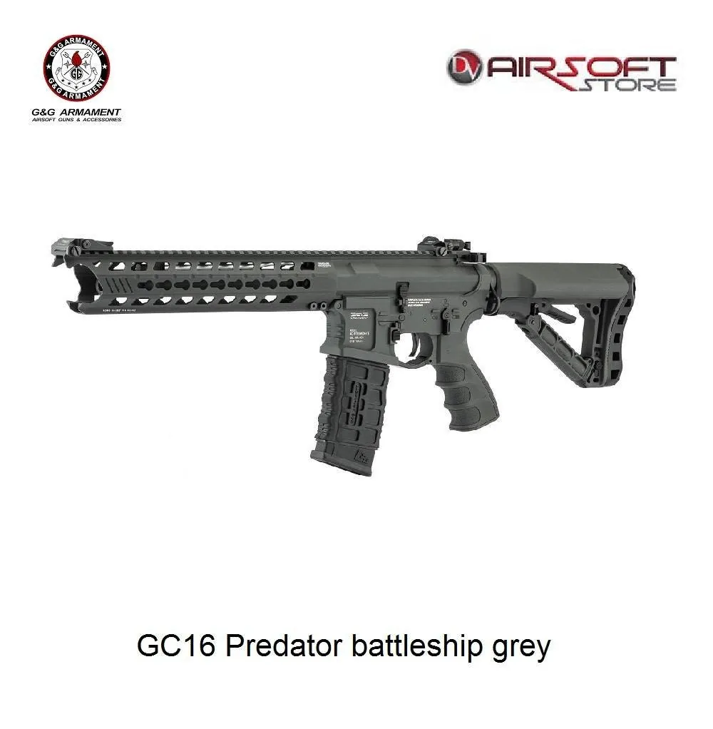 [2100000007042] GC16 Predator battleship grey