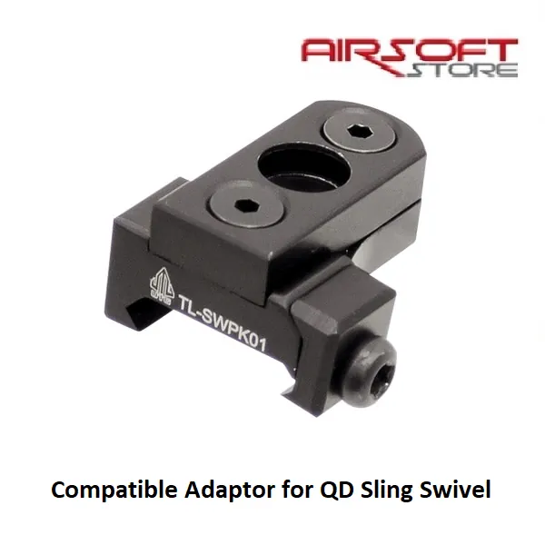 Compatible adaptor for QD sling swivel
