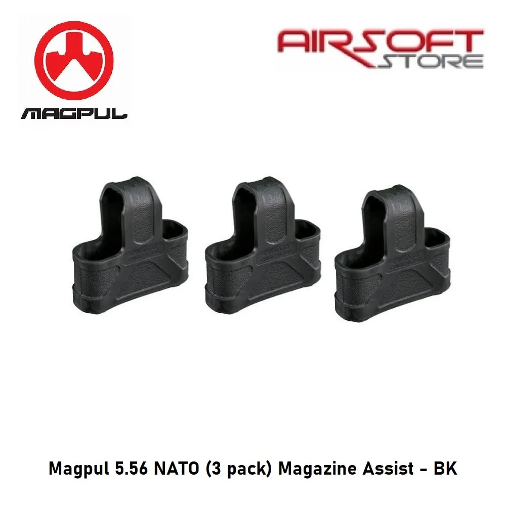 Magpul 5.56 NATO (3 pack) Magazine Assist - BK