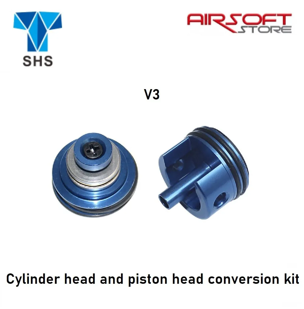 [2100000009909] Cylinder head and piston head conversion kit (V3)