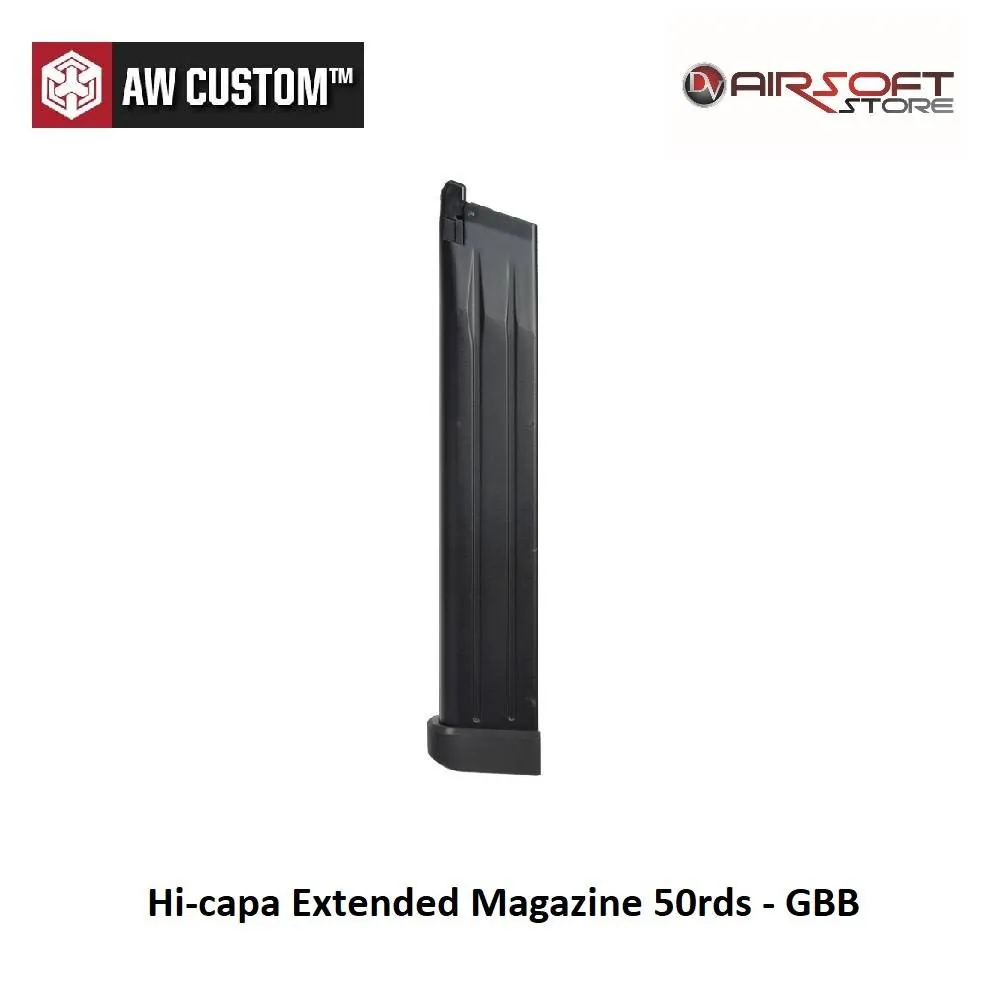 [2100000012176] Hi-capa Extended Magazine 50rds - GBB