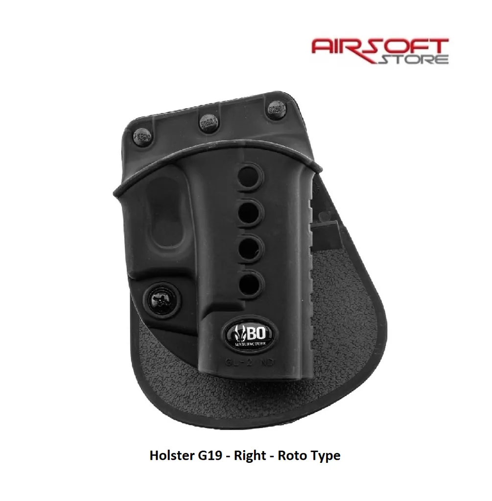 [2100000012503] Holster G19 - Right - Roto Type