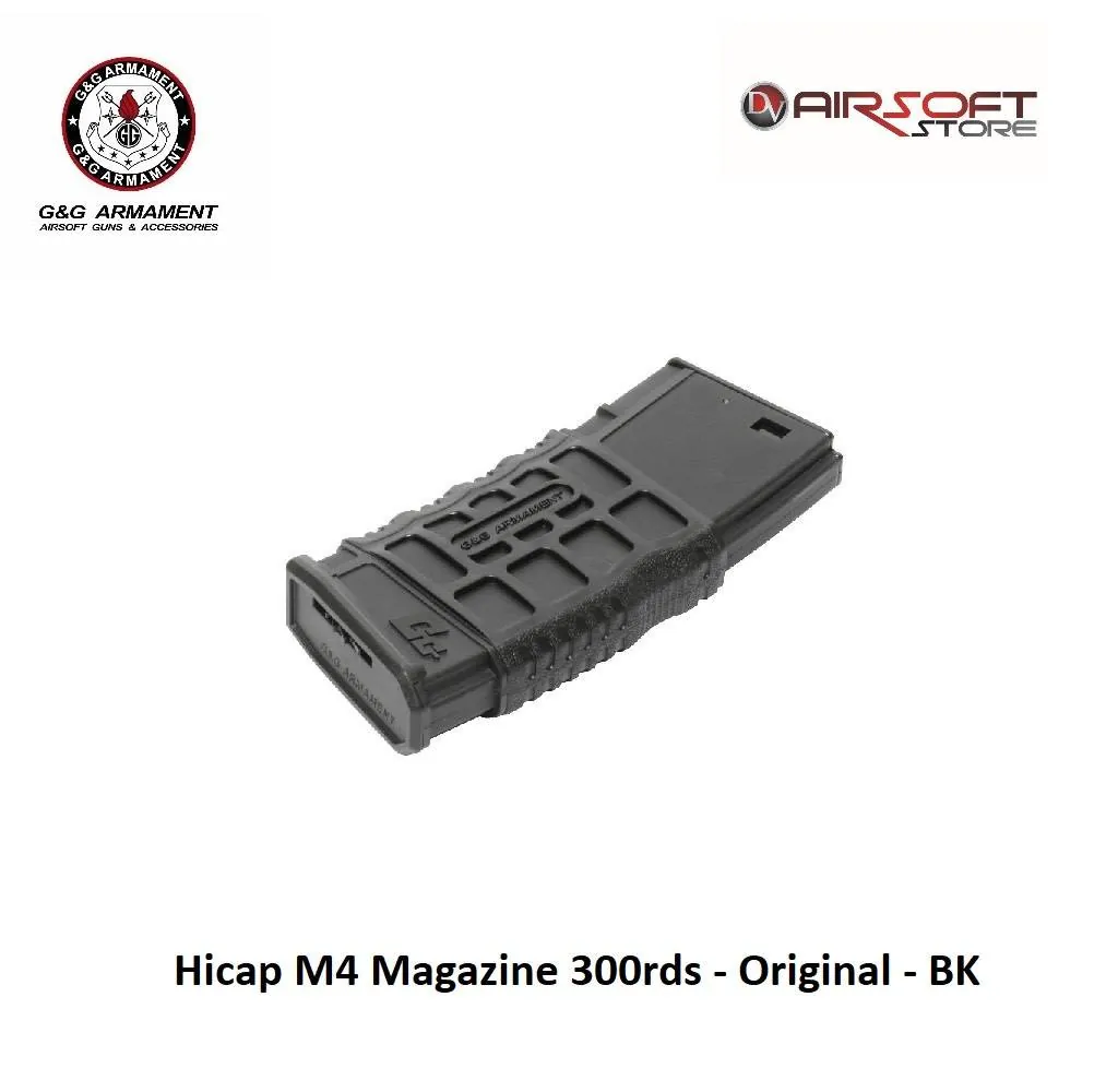 Hicap M4 Magazine 300rds - Original - BK