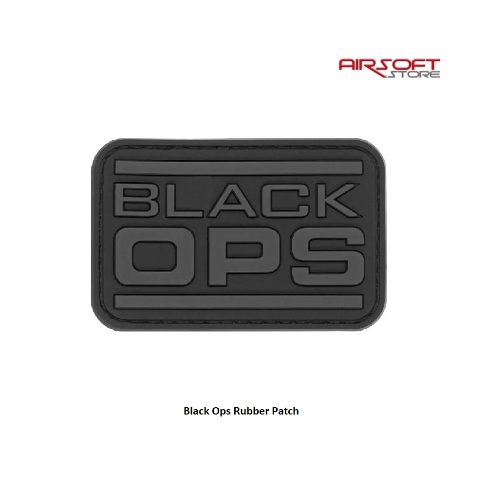 Black Ops Rubber Patch