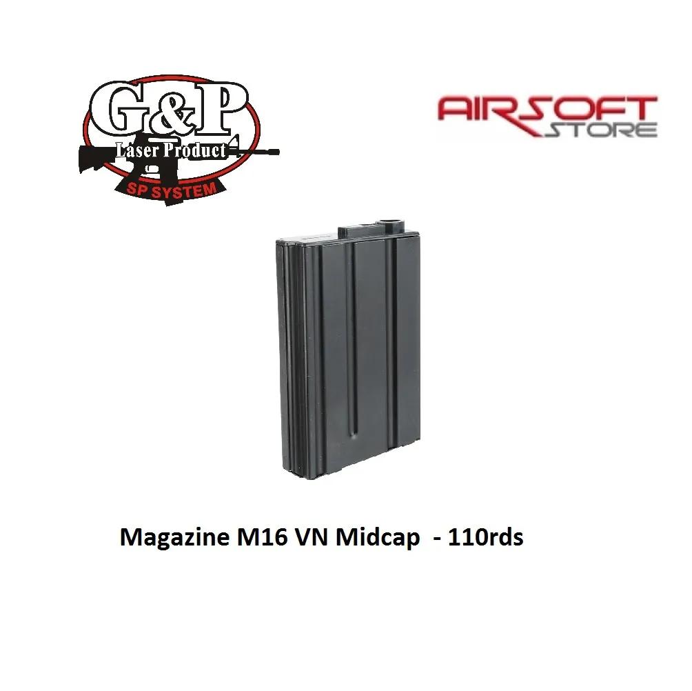 [2100000014385] Magazine M16 Vietnam Midcap 110rds