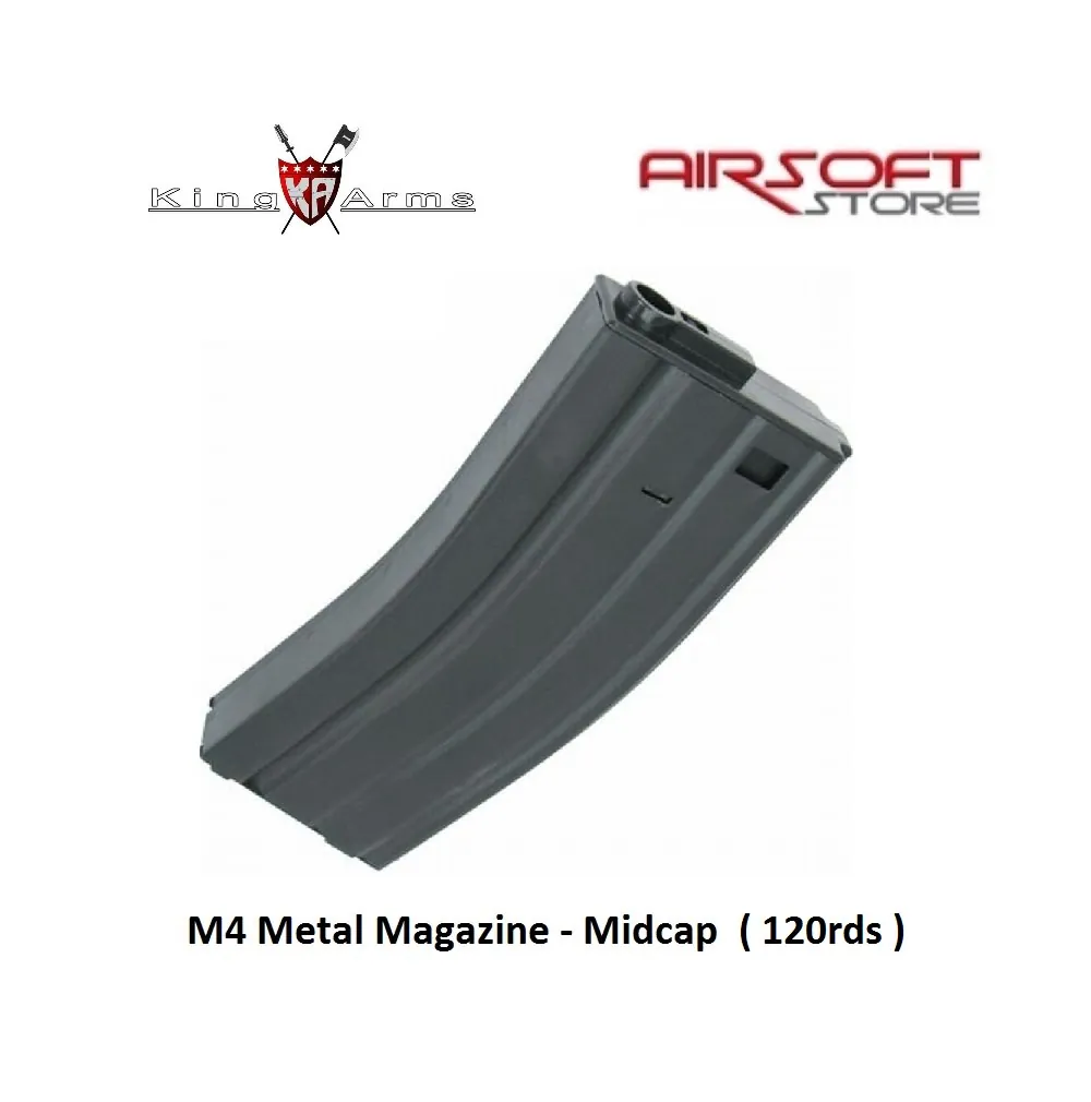 M4 Magazine - Midcap - 120rds - BK