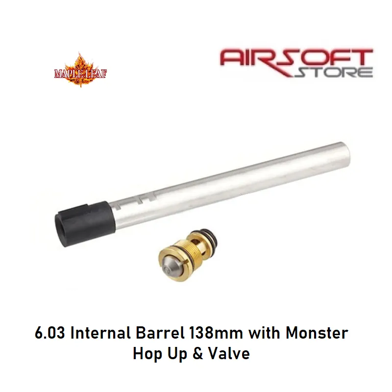 [2100000014620] 6.03 Internal Barrel 138 mm with Monster Hop Up & Valve