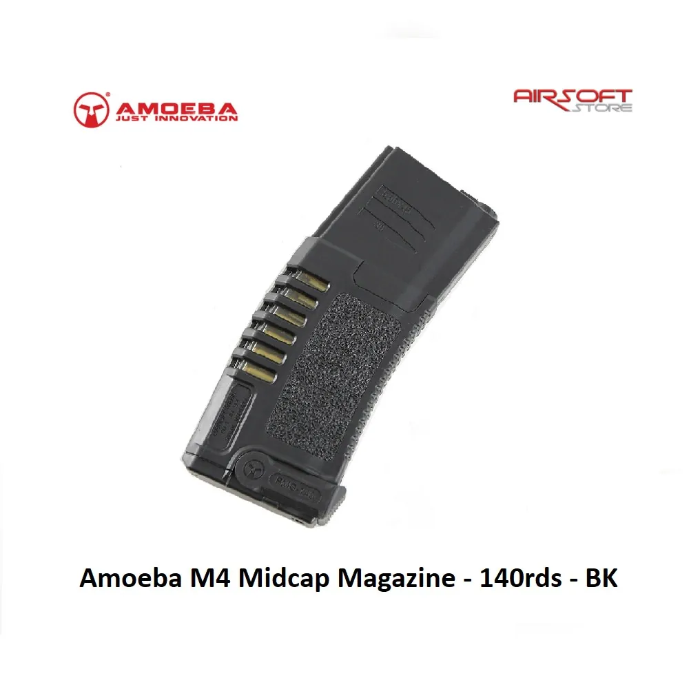 [2100000014750] M4 Midcap magazine 140rds - BK