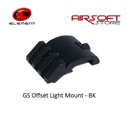 [2100000016273] GS Offset Light Mount - BK