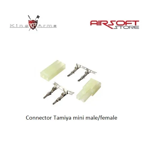 Connector Tamiya mini male/female