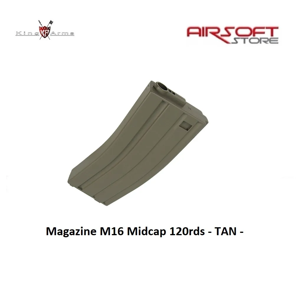 Magazine M16 Midcap 120rds - TAN