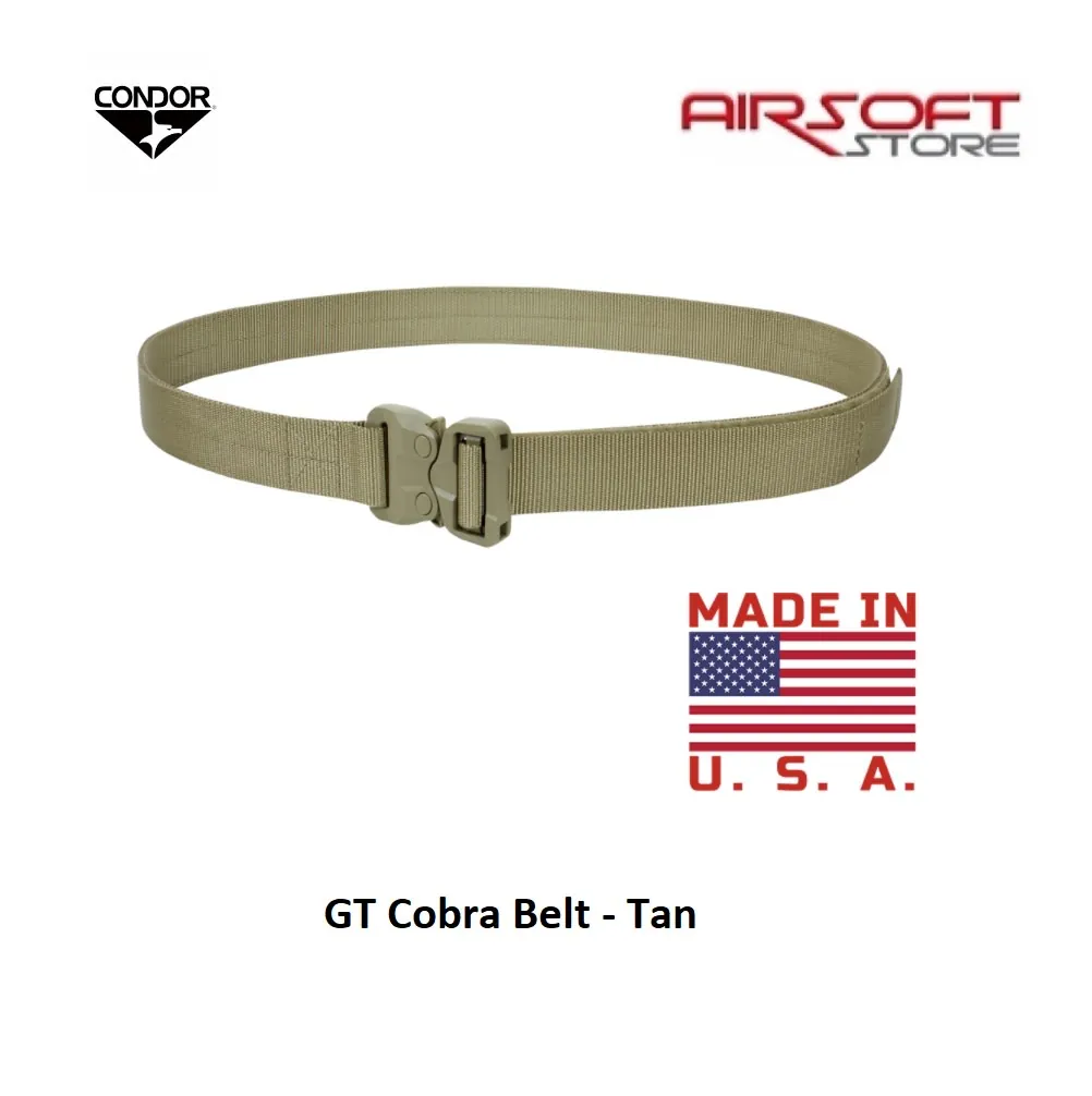 [2100000019663] GT Cobra Belt M-L - Tan
