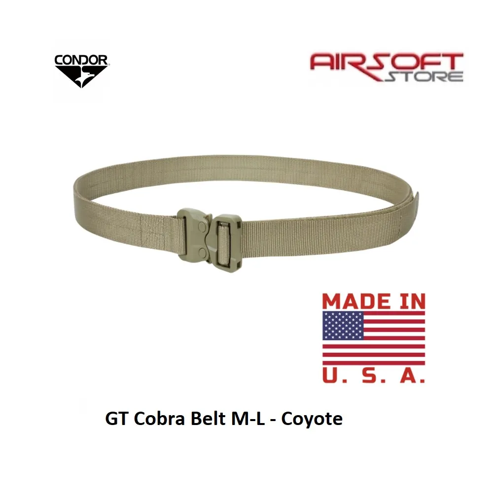[2100000020072] GT Cobra Belt M-L - Coyote