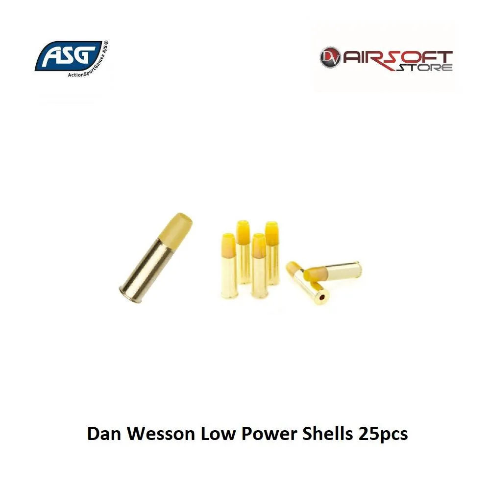 Dan Wesson Revolver Low Power Shells 25pcs (6mm bb)
