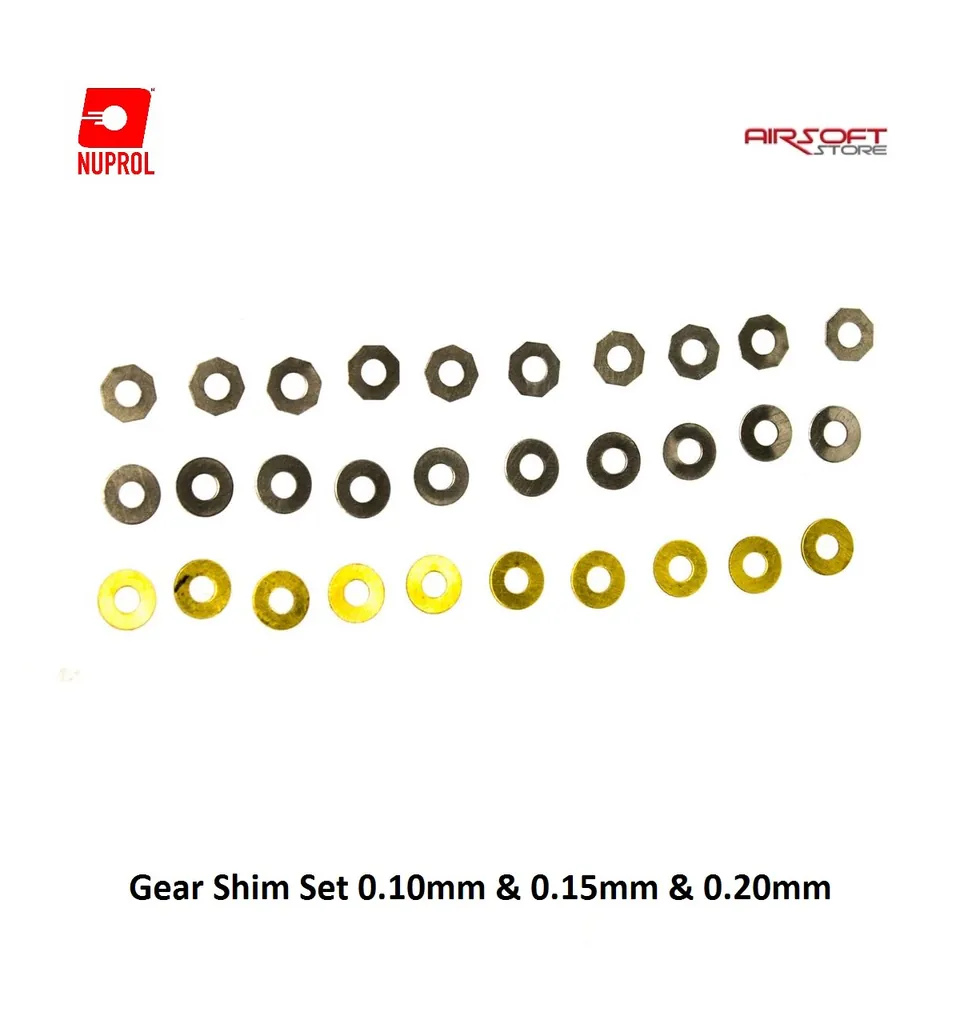 Gear Shim Set 0.10mm & 0.15mm & 0.20mm