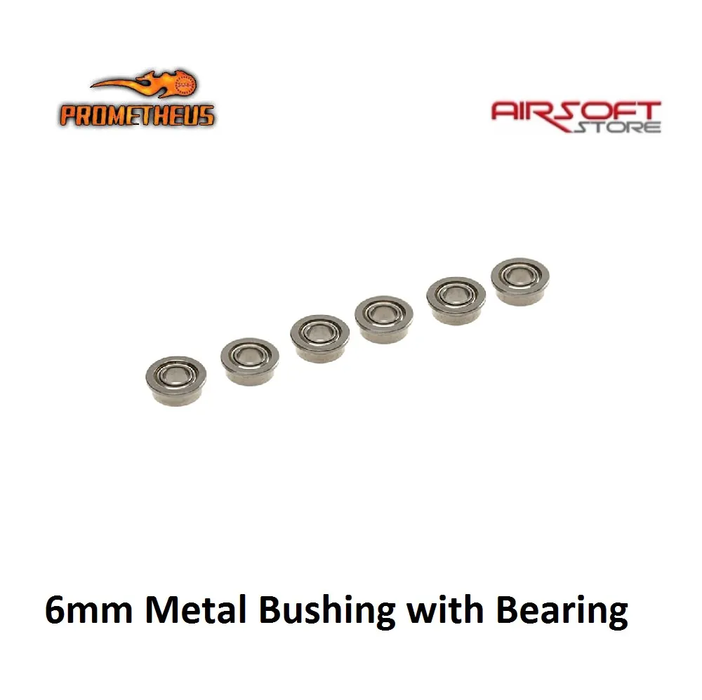 [2100000025480] 6mm Metal Bushing with Bearing