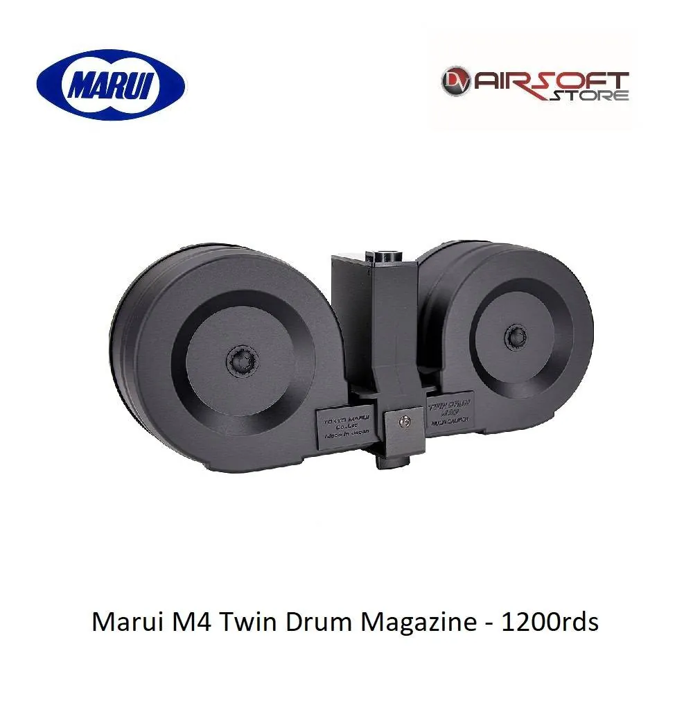 [2100000026876] Marui M4 Twin Drum Magazine - 1200rds