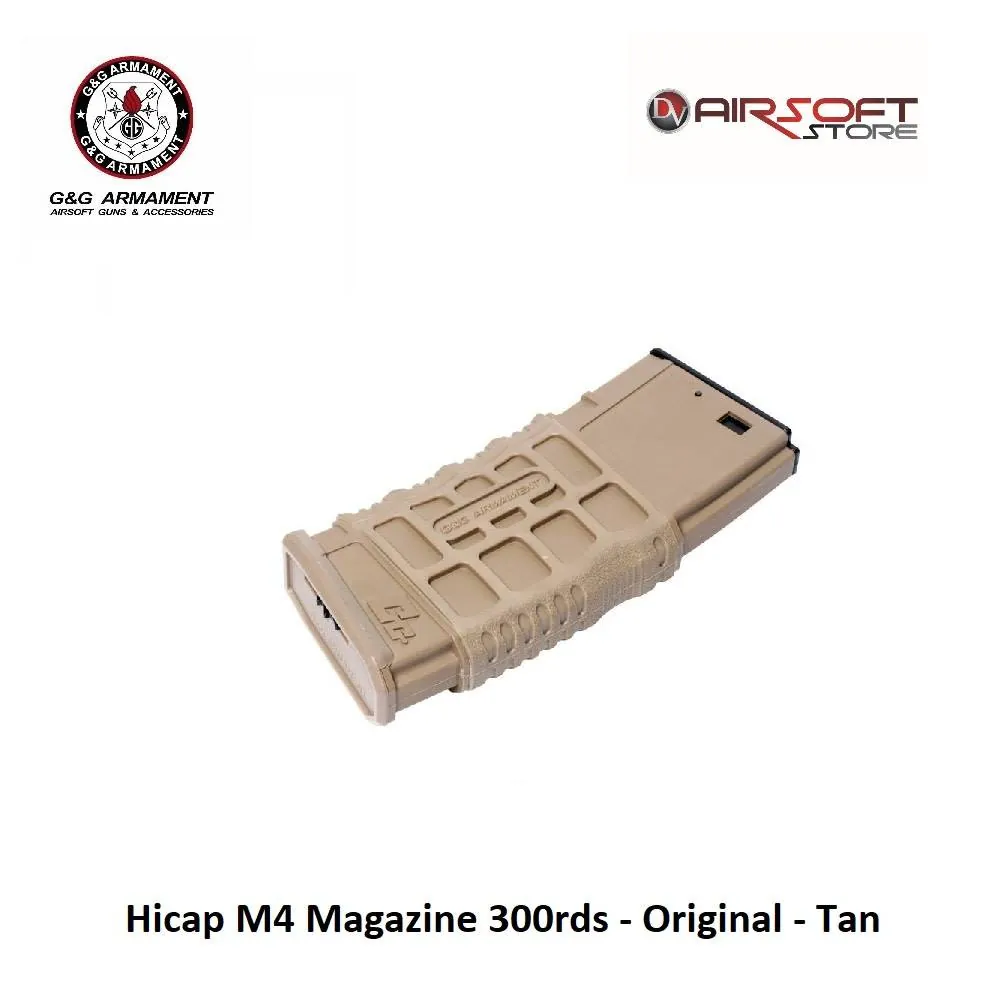 Hicap M4 Magazine 300rds - Original - Tan