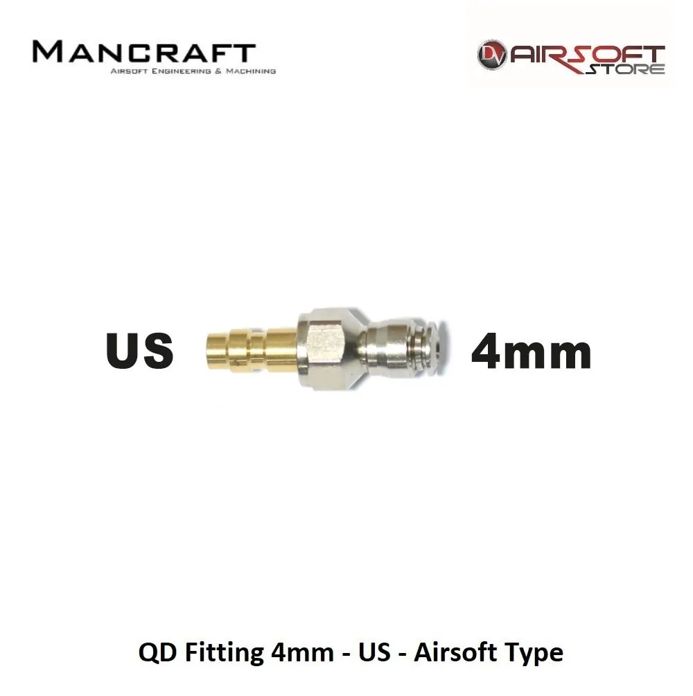 QD Fitting 4mm - US - Airsoft Type