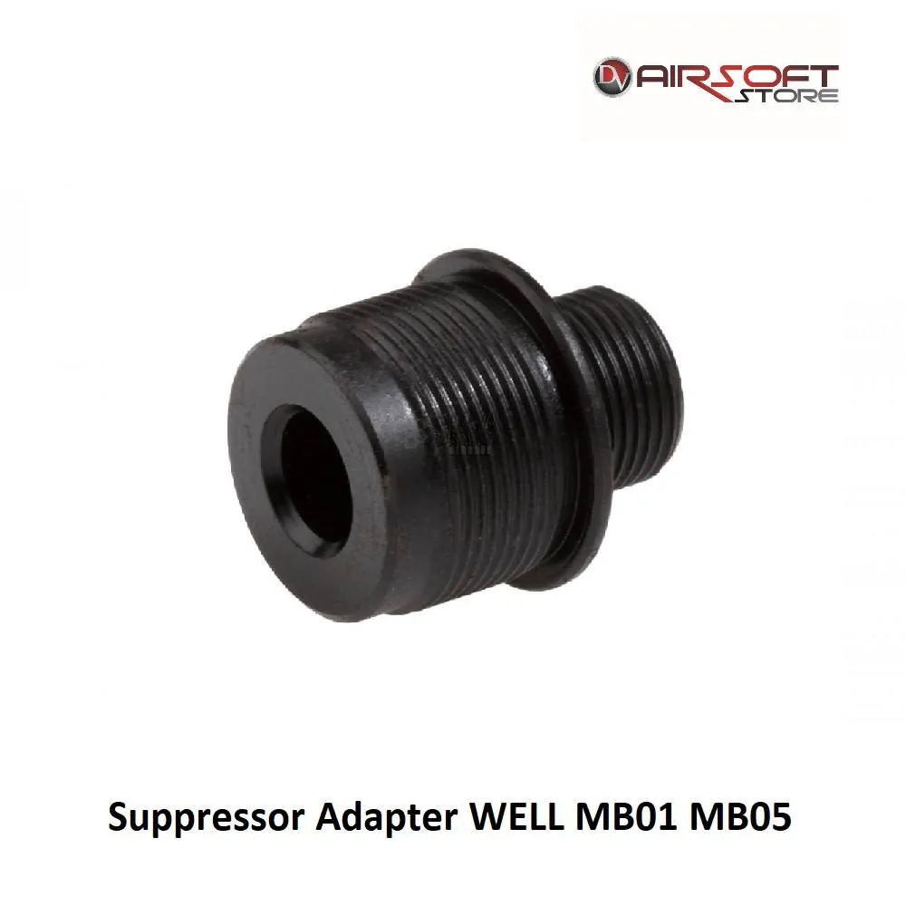 [2100000028528] Suppressor Adapter WELL MB01 MB05