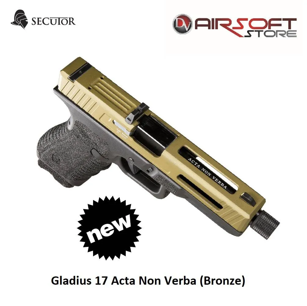 Gladius 17 Acta Non Verba (Bronze)