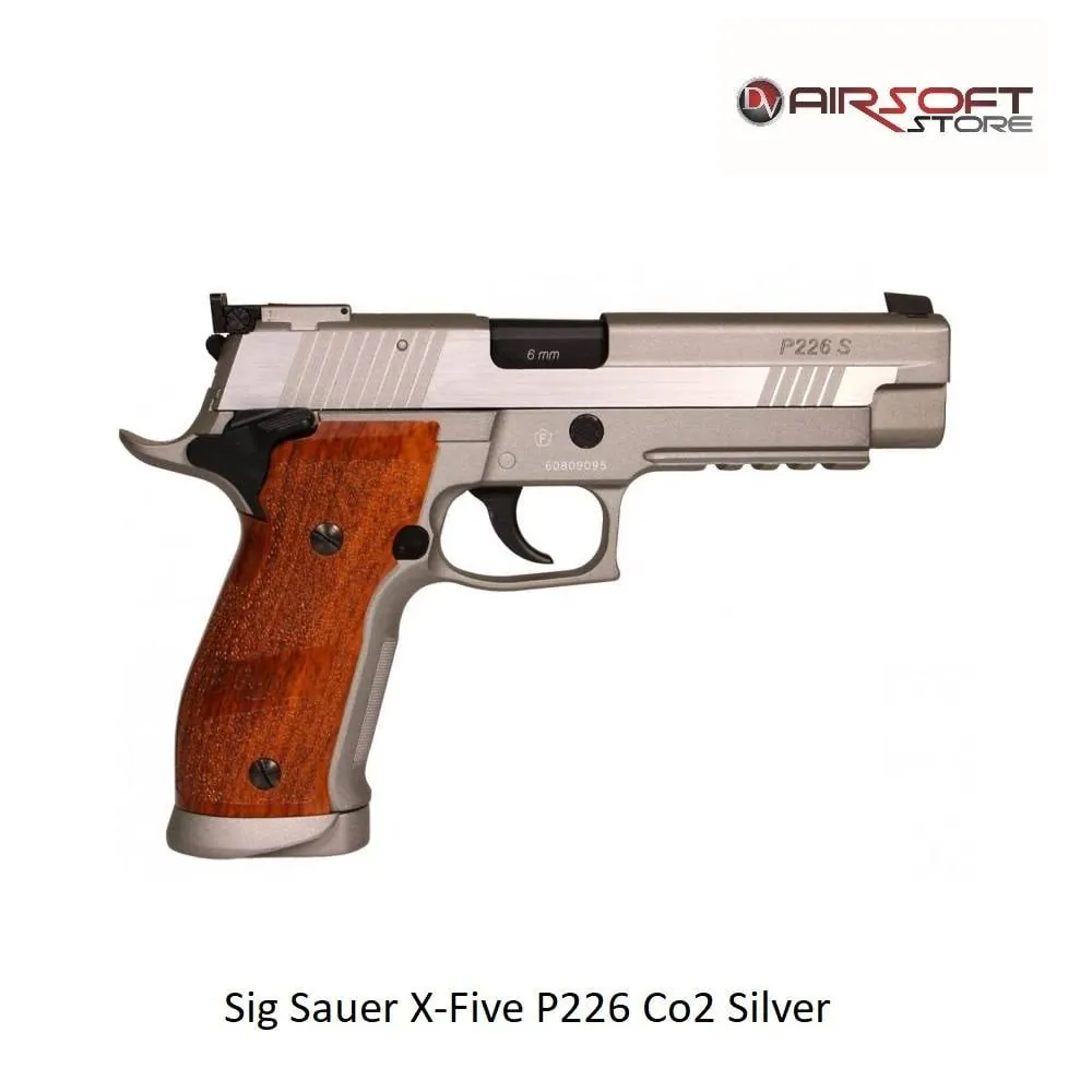 [2100000030637] Sig Sauer X-Five P226 Co2 Silver