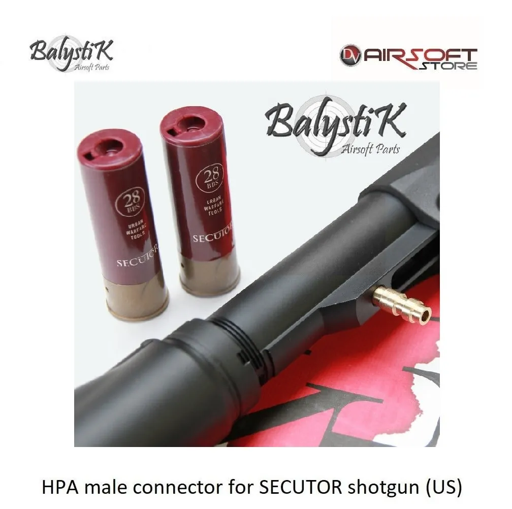 HPA male connector for SECUTOR shotgun (US)