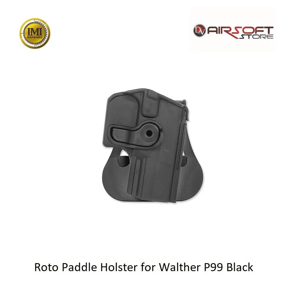 [2100000031344] Roto Paddle Holster for Walther P99 Black