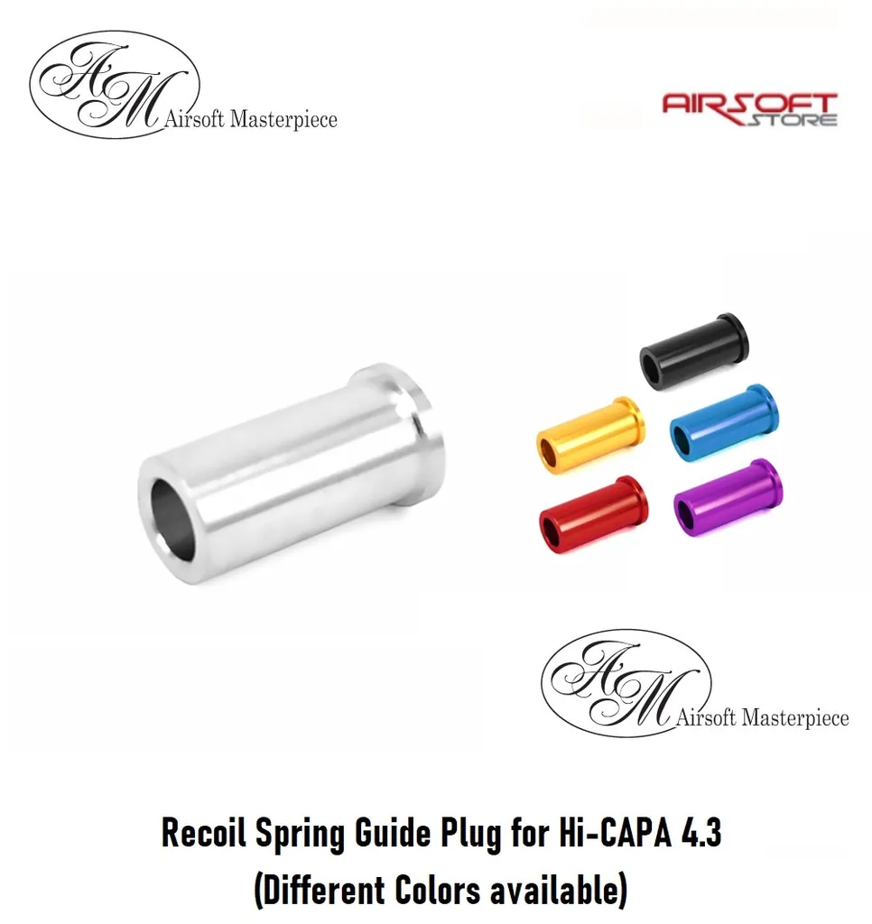 [2100000045150] Recoil Spring Guide Plug for Hi-CAPA 4.3 (Black)