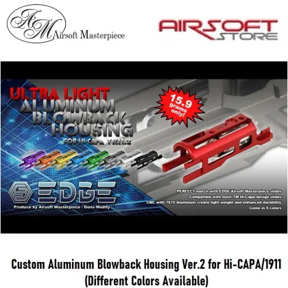 [2100000045754] Custom Aluminum Blowback Housing Ver.2 for Hi-CAPA/1911 (Black)