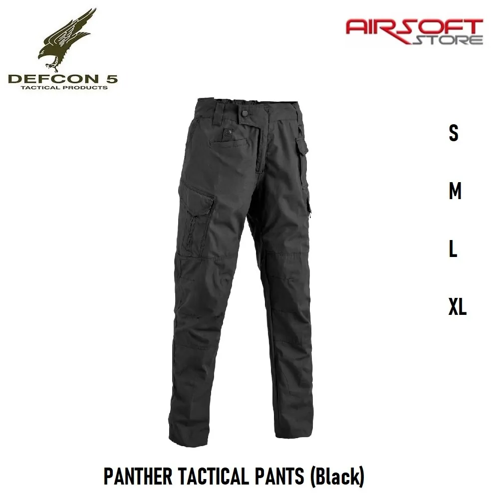[2100000047123] PANTHER TACTICAL PANTS (Black) (S)