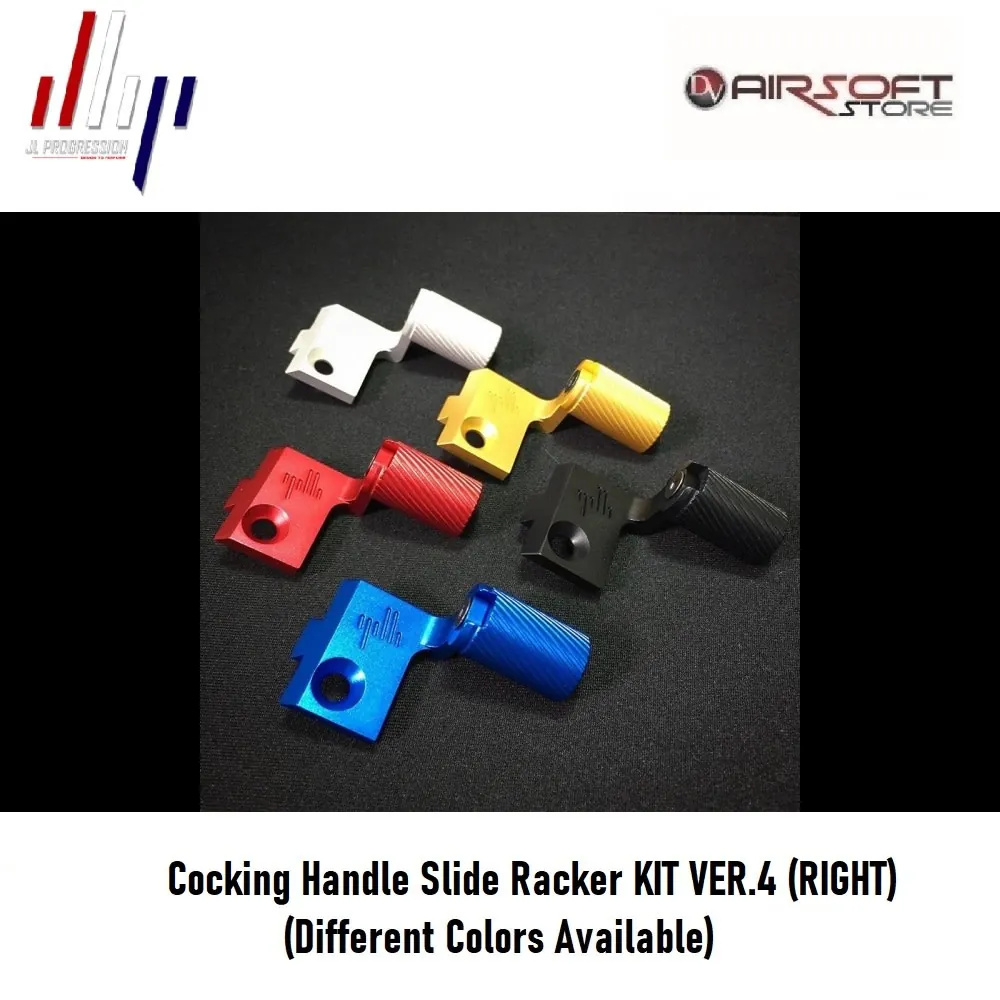 [2100000048656] Cocking Handle Slide Racker KIT VER.4 (RIGHT) (Red)
