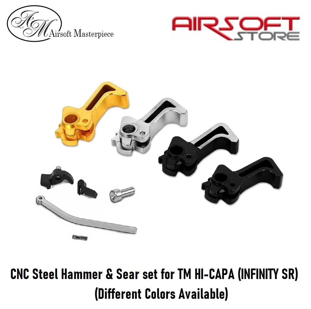 [2100000049202] CNC Steel Hammer & Sear set for TM HI-CAPA (INF SR) (Silver)