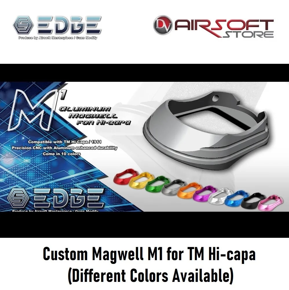 [2100000052004] Custom Magwell M1 for TM Hi-capa (Black)