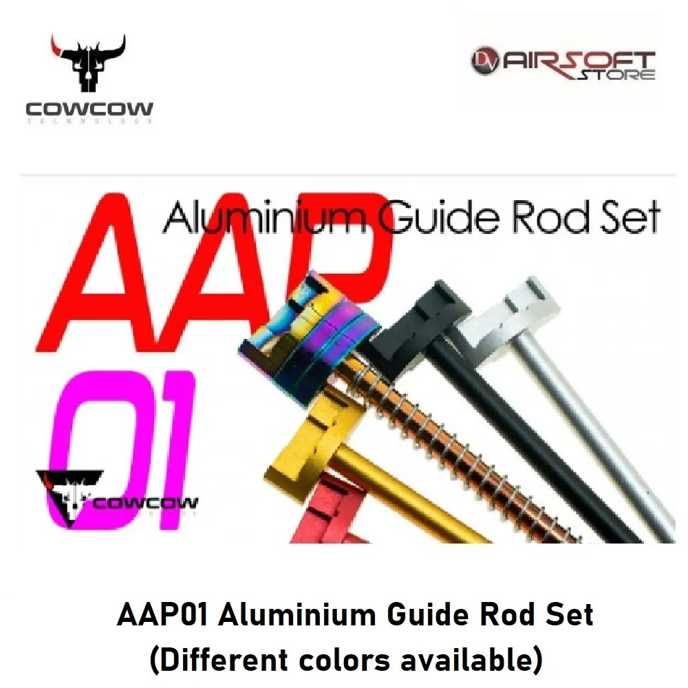 [2100000054060] AAP01 Aluminium Guide Rod Set (Black)