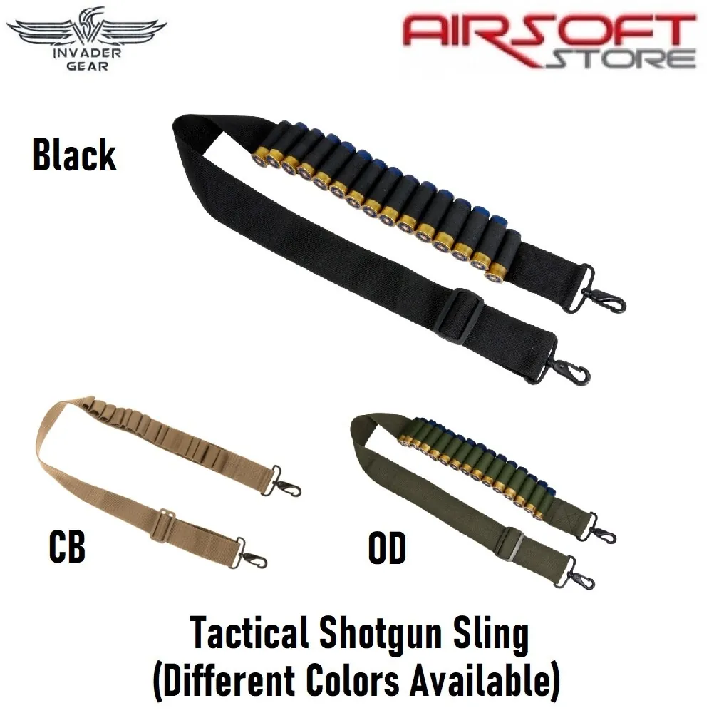 [2100000056293] Tactical Shotgun Sling (Black)