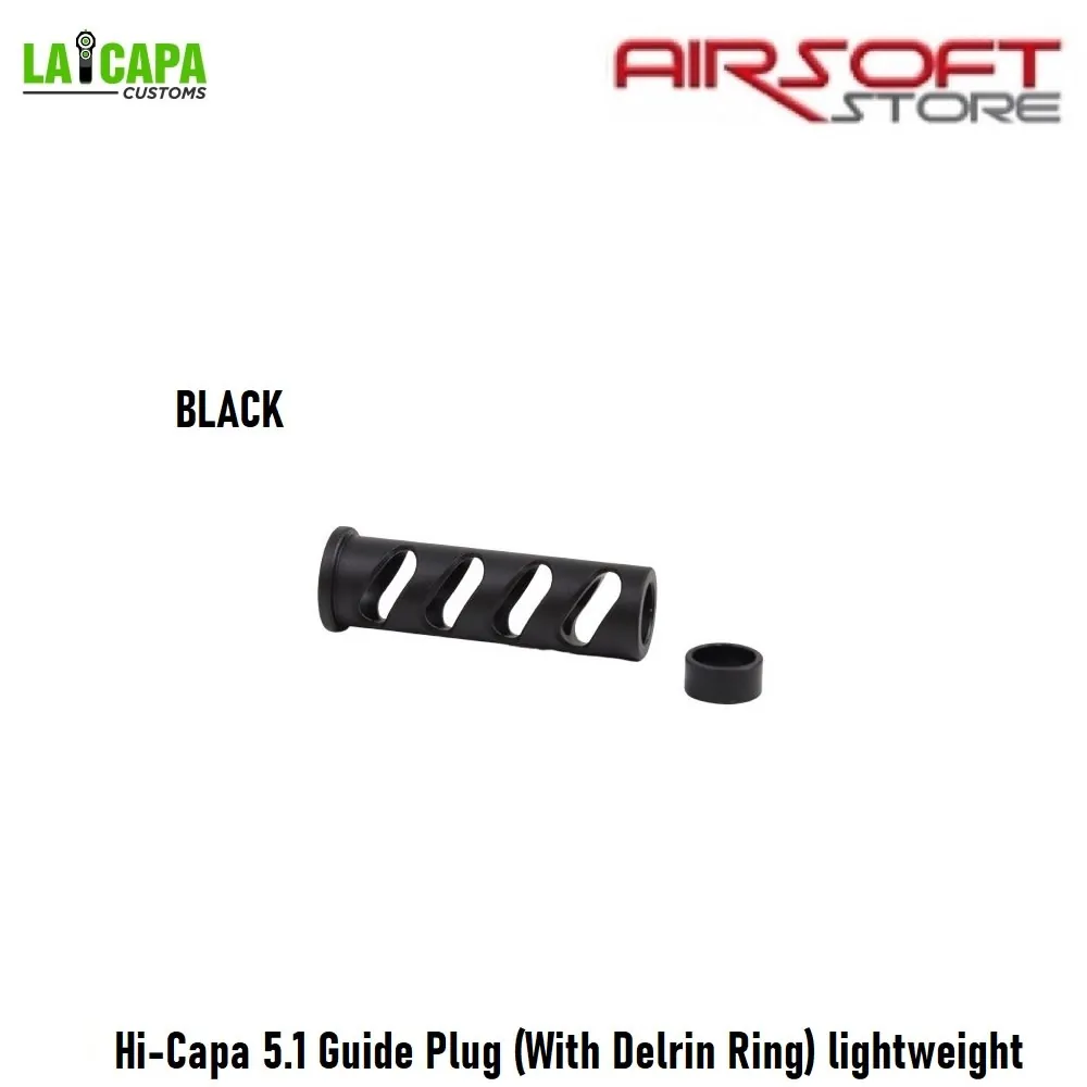 [2100000057139] Hi-Capa 5.1 Guide Plug (With Delrin Ring) lightweight (Black)