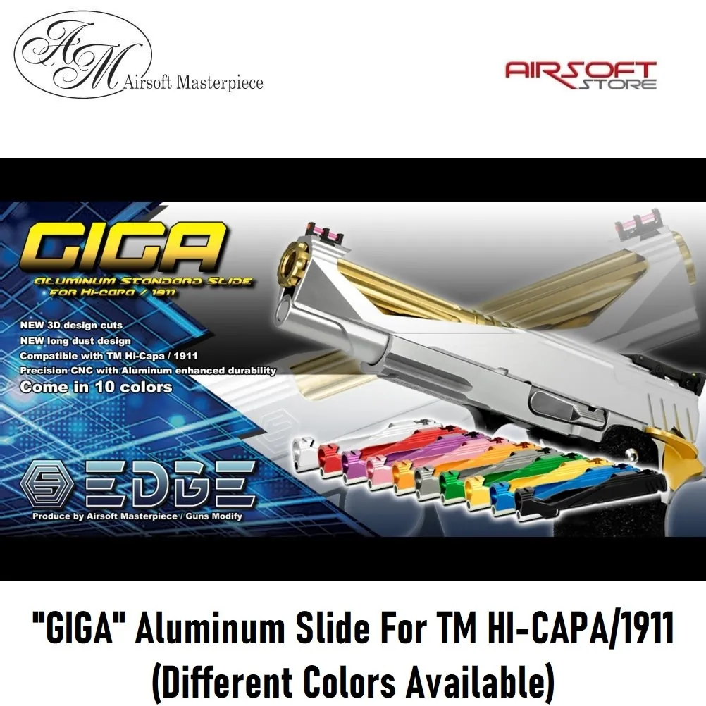 Custom "GIGA" Aluminum Slide For TM HI-CAPA/1911