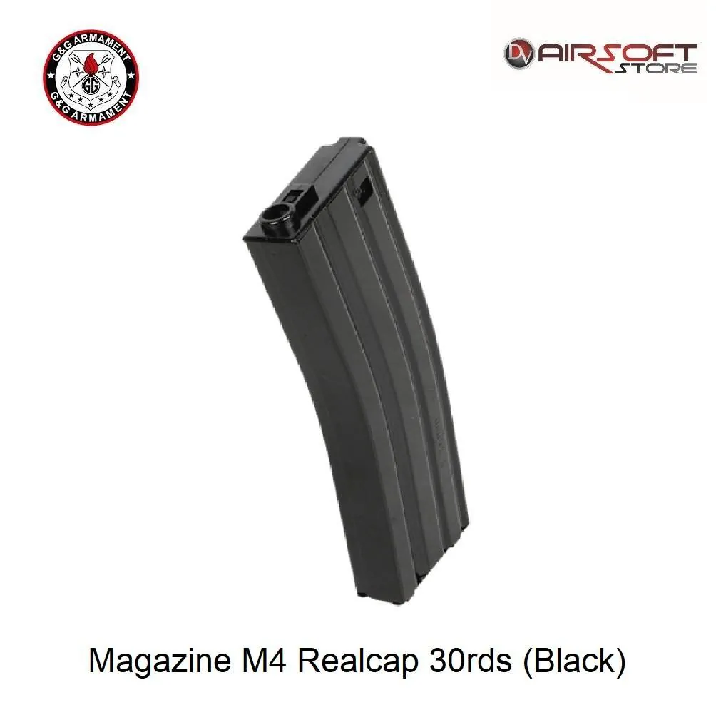 [2100000033126] Magazine M4 Realcap 30rds (Black)