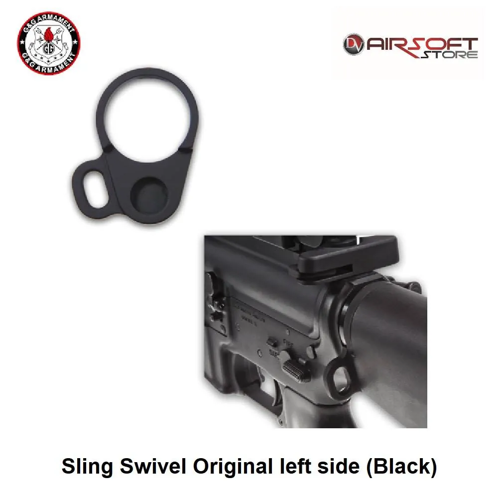 Sling Swivel Original left side (Black)