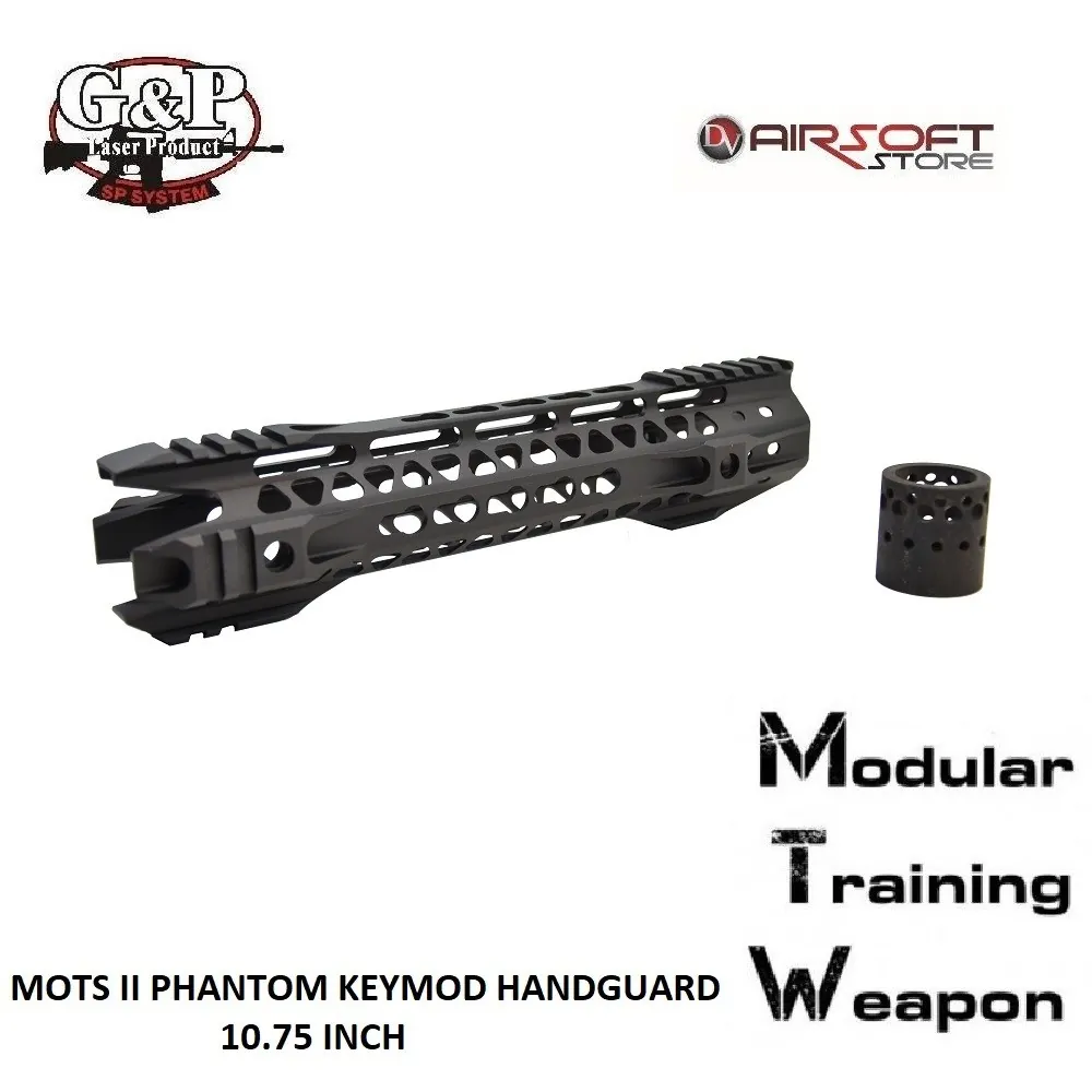 [2100000034031] MOTS II Phantom Keymod Handguard 10.75 Inch