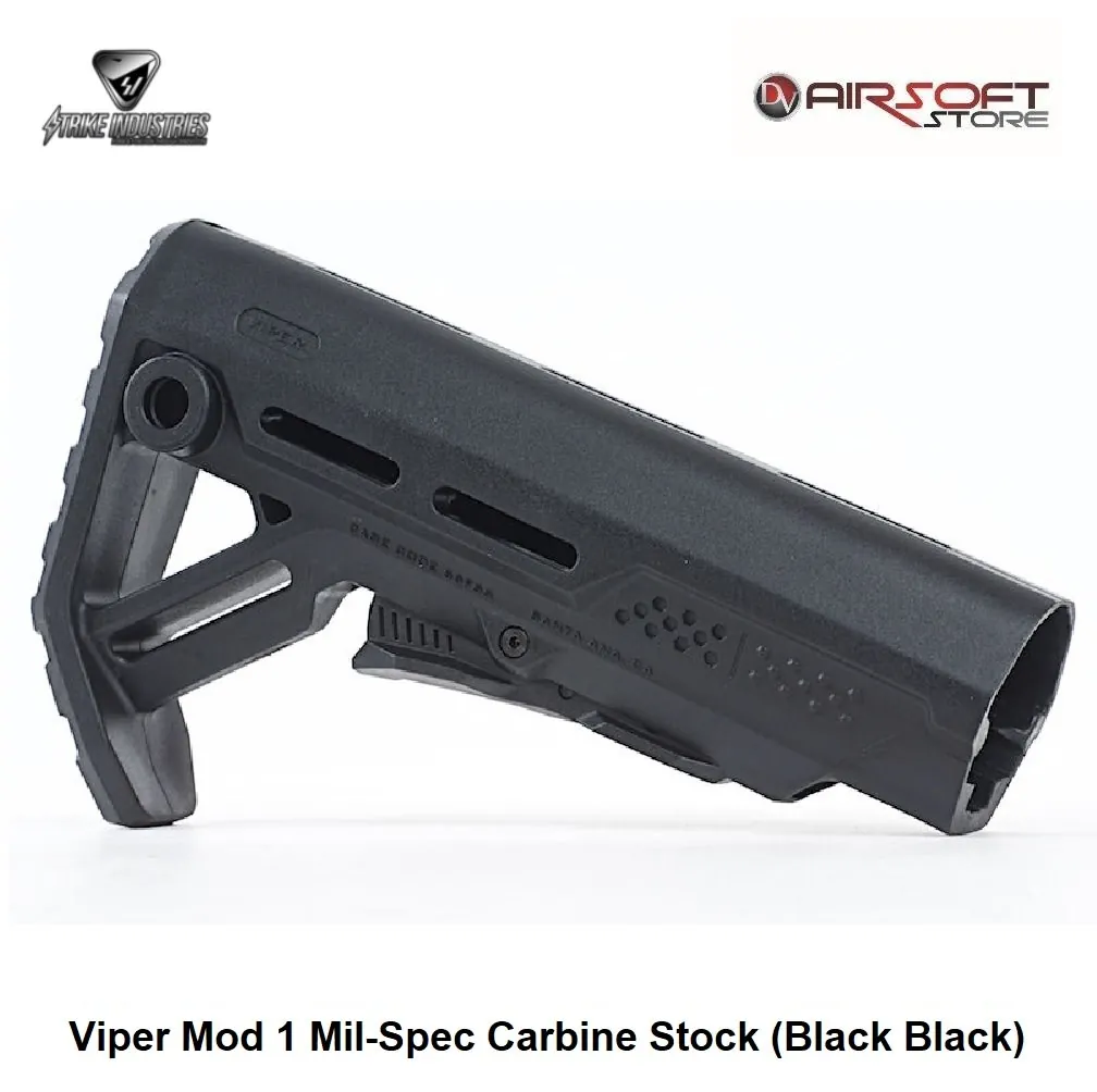 [2100000034901] Viper Mod 1 Mil-Spec Carbine Stock (Black Black)